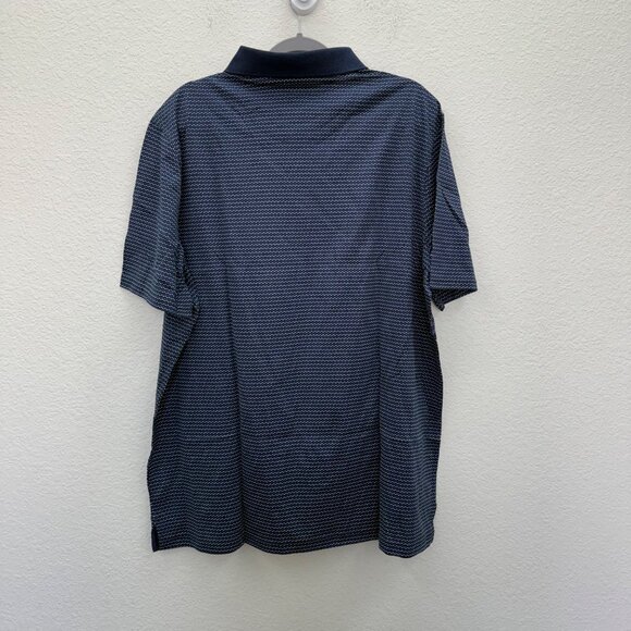 Jos A Bank Traveler Cotton Short Sleeve Printed Polo Shirt J035158 Mens 2X NEW - Picture 6 of 8